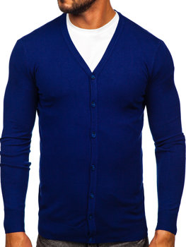 Індиго чоловічий светр кардиган Bolf MM6006