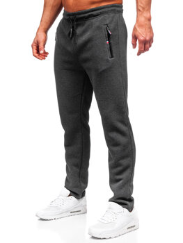 Антрацитові чоловічі спортивні штани великого розміру Bolf JX6261
