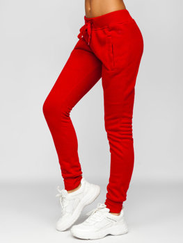Бордові жіночі спортивні штани Bolf CK-01