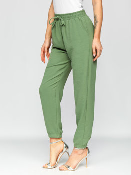 Зелені жіночі штани-джоггери Bolf W5071