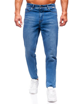 Сині чоловічі джинсові штани regular fit Bolf GT22