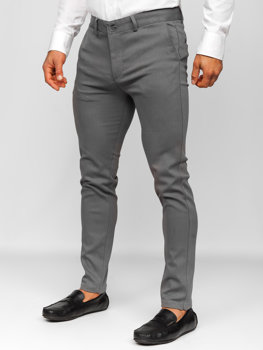 Сірі чоловічі штани чінос Bolf 5000-3