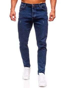 Темно-сині чоловічі джинси regular fit Bolf 6058