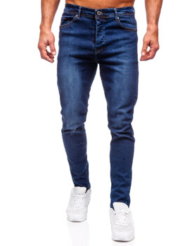 Темно-сині чоловічі джинсові штани regular fit Bolf 6297