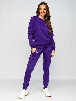Фіолетовий жіночий спортивний костюм Bolf 0001