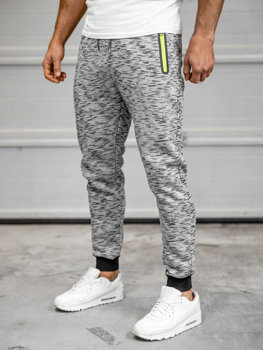 Чоловічі спортивні штани сіре Bolf 55037A