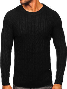 Чорний чоловічий светр Bolf MM6010