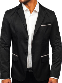 Чорно-сіра чоловіча повсякденна куртка Bolf Y606