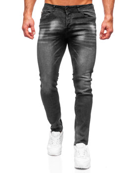 Чорні джинси чоловічі regular fit Bolf MP019N