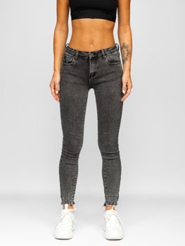 Чорні жіночі джинсові штани Bolf FL1870
