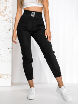 Чорні жіночі  спортивні штани Bolf W7858