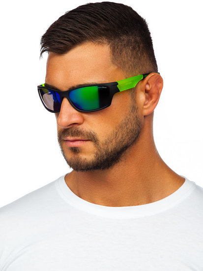 Зелені сонцезахисні окуляри Bolf MIAMI13