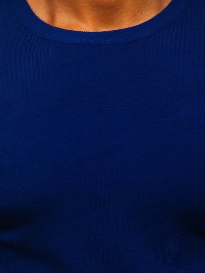 Синій чоловічий светр Bolf YY01