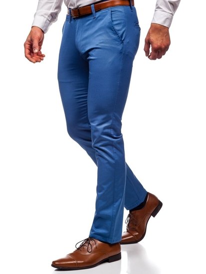 Сині чоловічі штани чінос Bolf KA1786P
