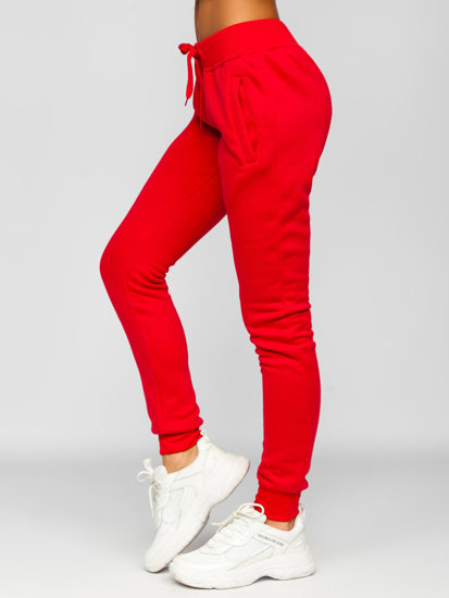 Червоні жіночі спортивні штани Bolf CK-01