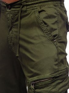 Зелені штани джоггери карго чоловічі Bolf CT6707S0
