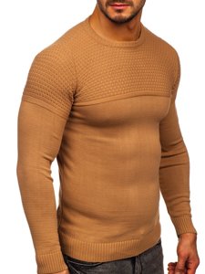 Коричневий чоловічий светр Bolf 4623