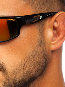 Помаранчеві сонцезахисні окуляри Bolf MIAMI8