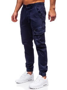 Темно-сині штани джоггери карго чоловічі Bolf CT6707S0