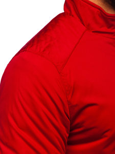 Чоловіча демісезонна куртка червона Bolf 1907