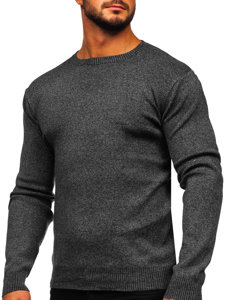 Чорний чоловічий светр Bolf S8165