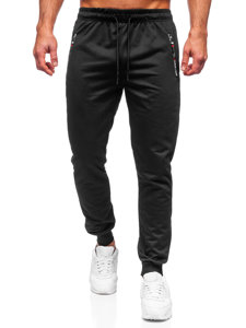 Чорні чоловічі бігові штани Bolf JX5003